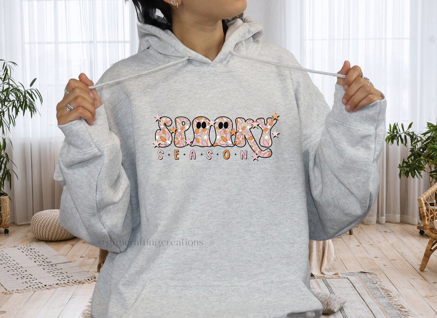 Spooky Season Colorful Hoodie