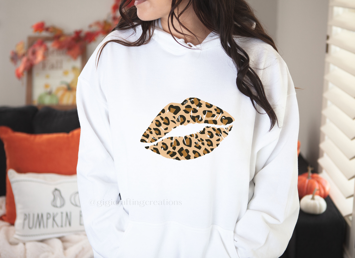 Leopard Lips Halloween Hoodie