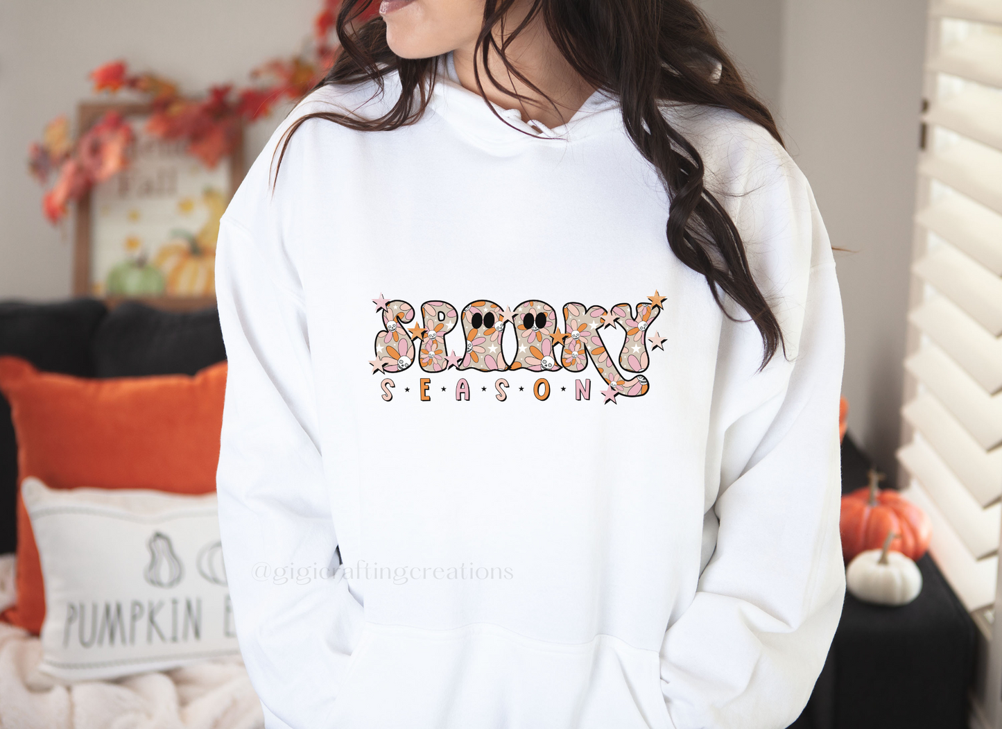 Spooky Season Colorful Hoodie