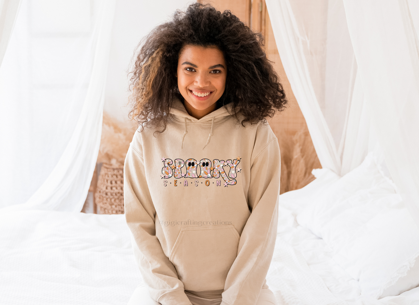 Spooky Season Colorful Hoodie
