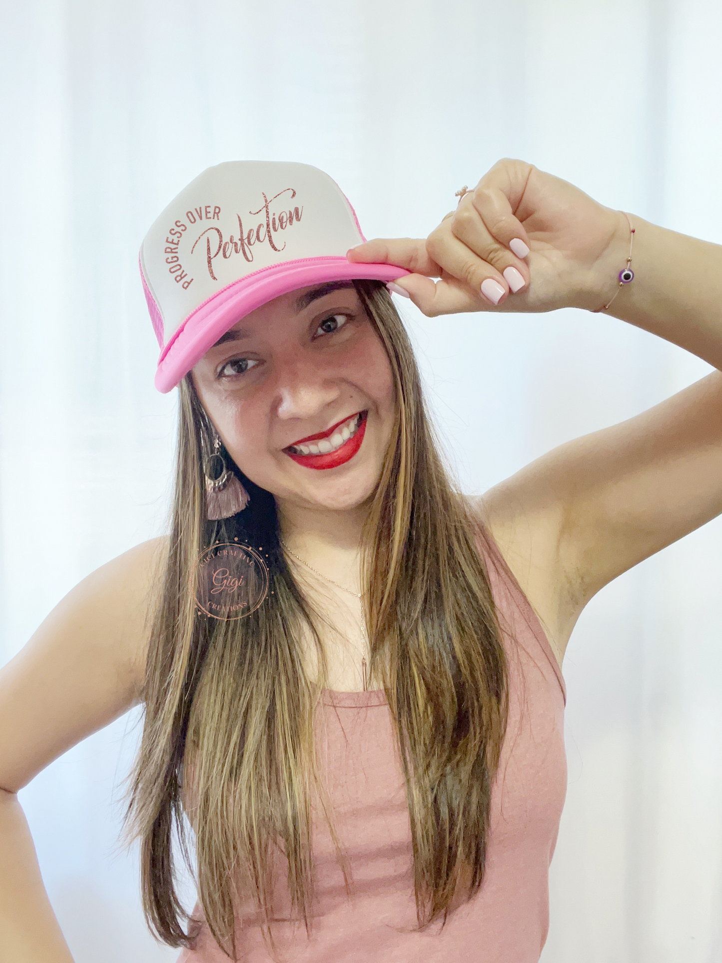 Progress Over Perfection Trucker Hat