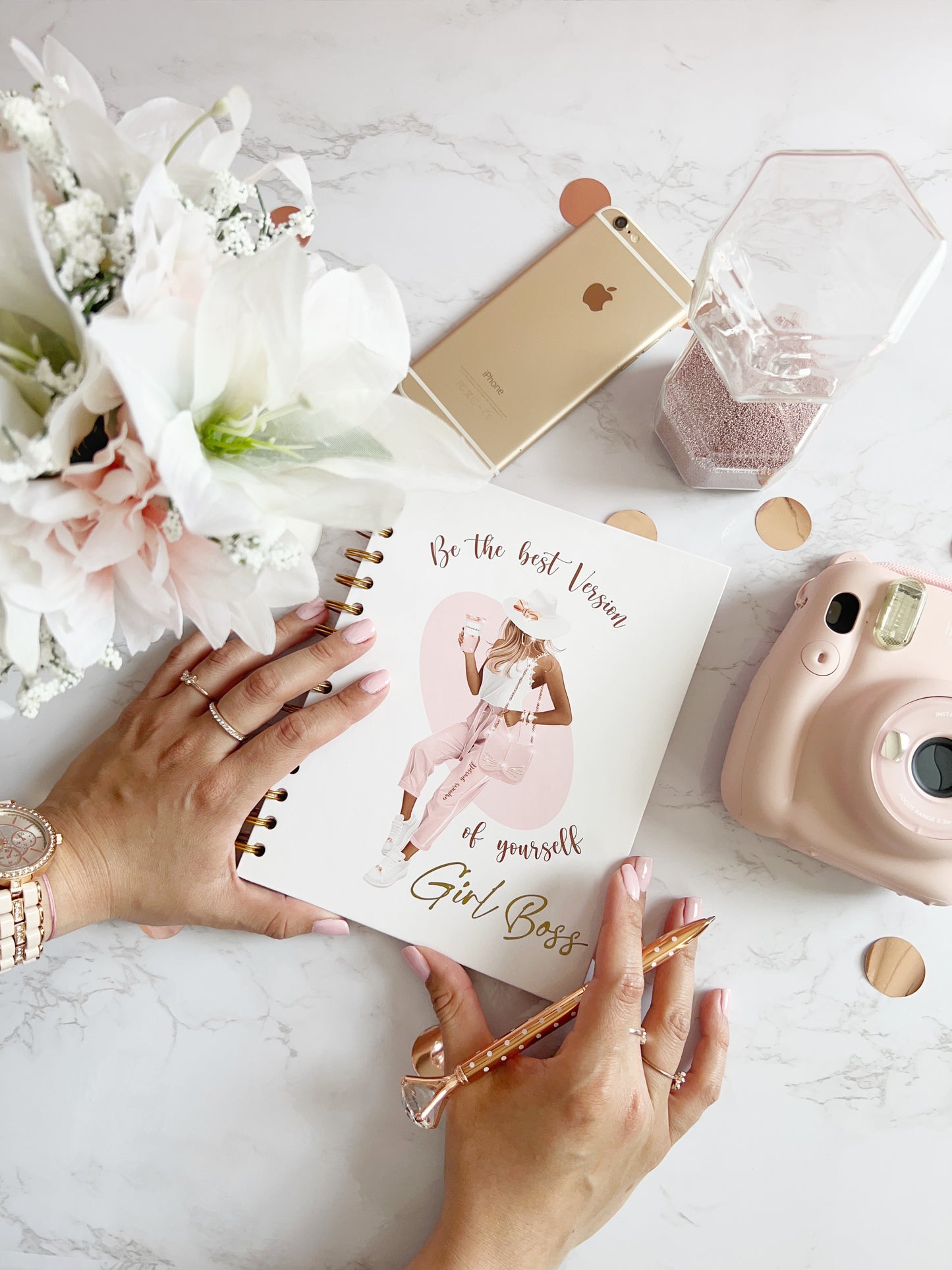 Girl Boss Notebook & Pen