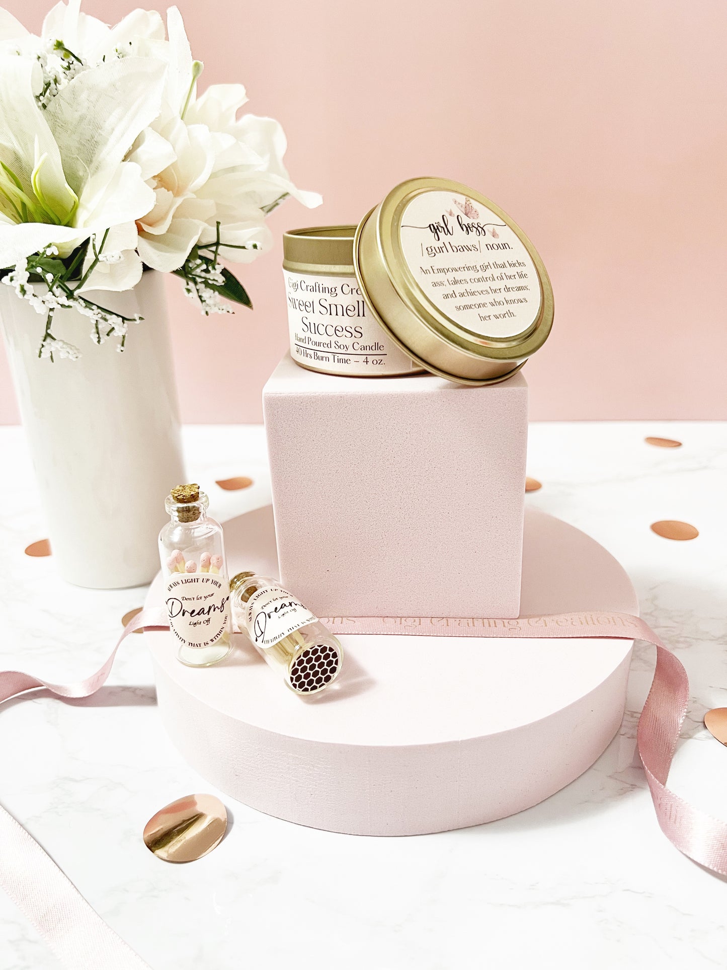 Girl Boss Meaning Candle