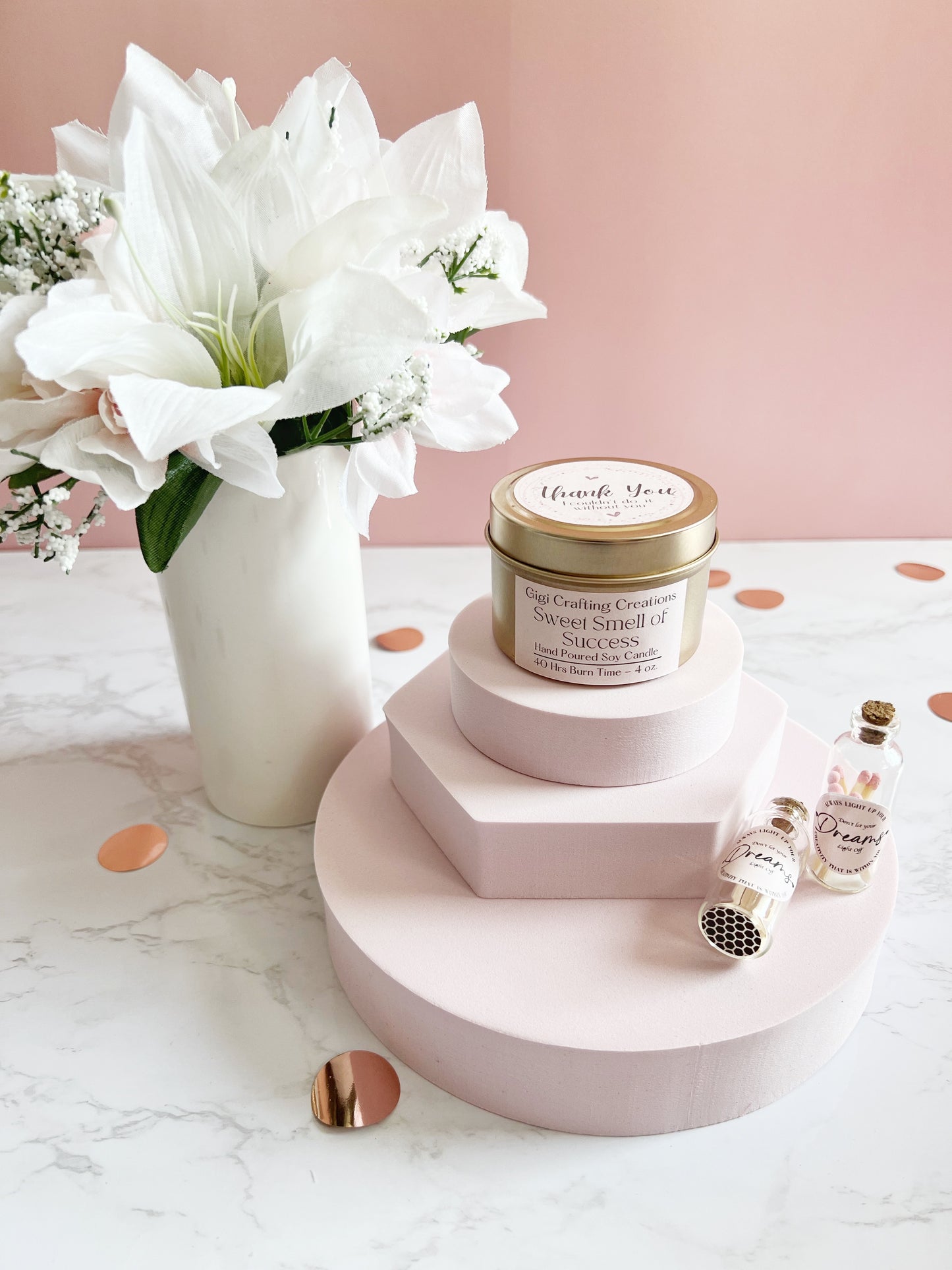 I couldn't do it without you... thank you Candle