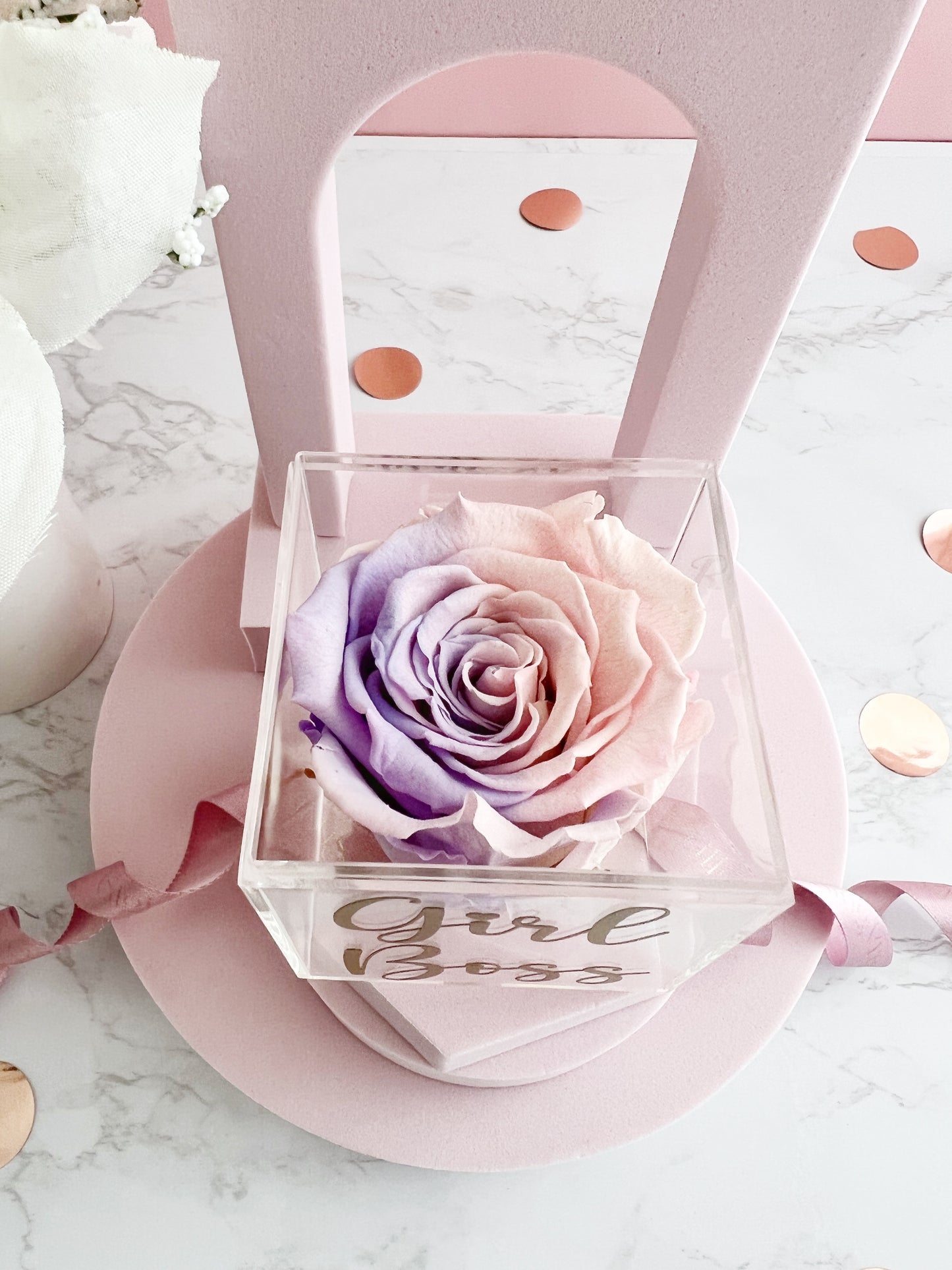 Girl Boss- Preserved Rose