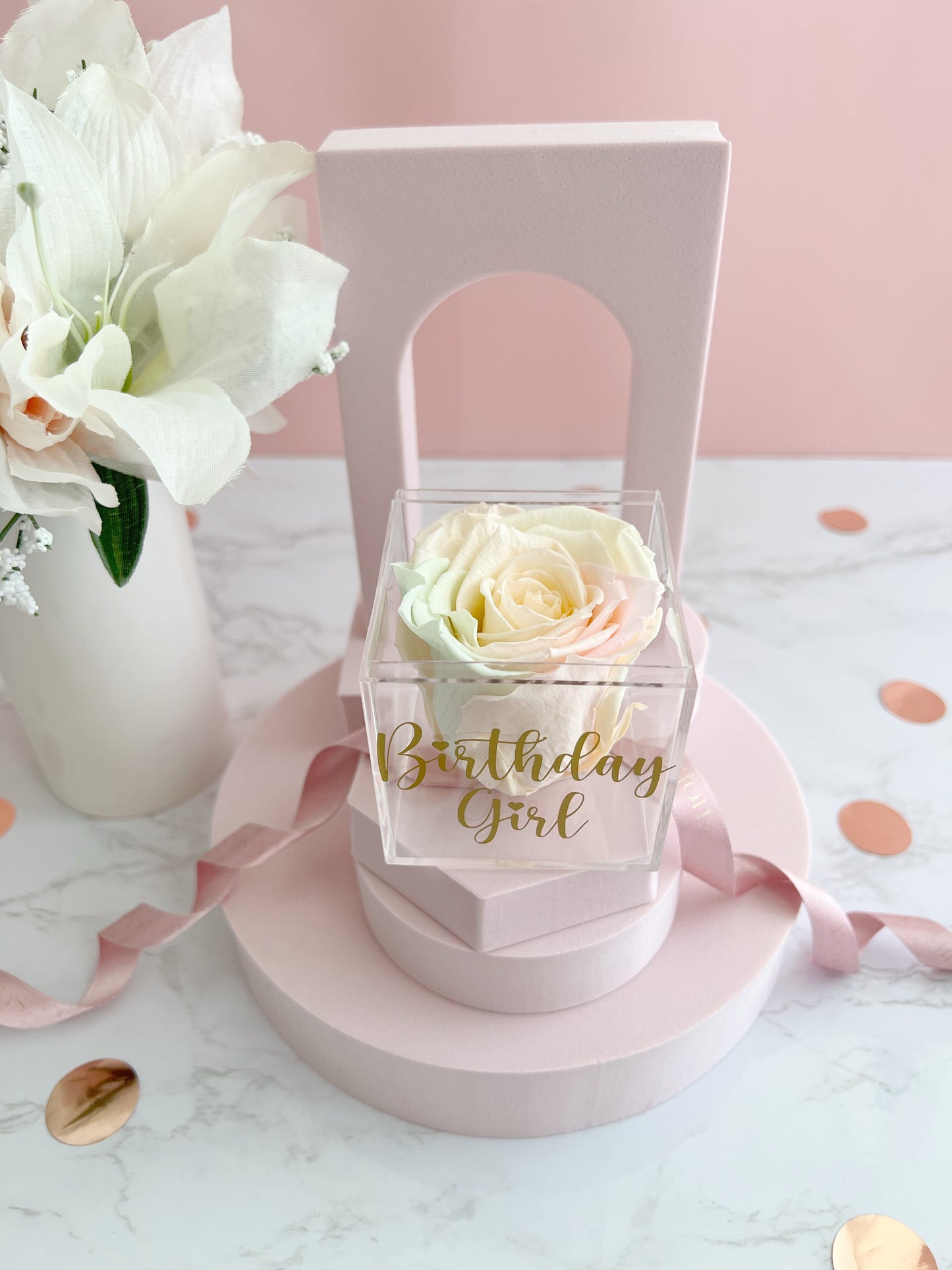 Birthday Girl - Preserved Rose