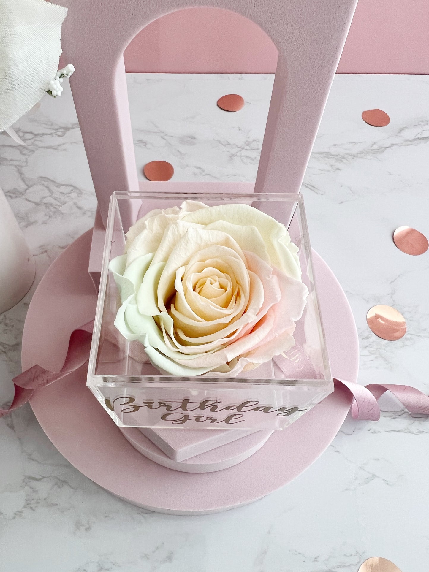 Birthday Girl - Preserved Rose