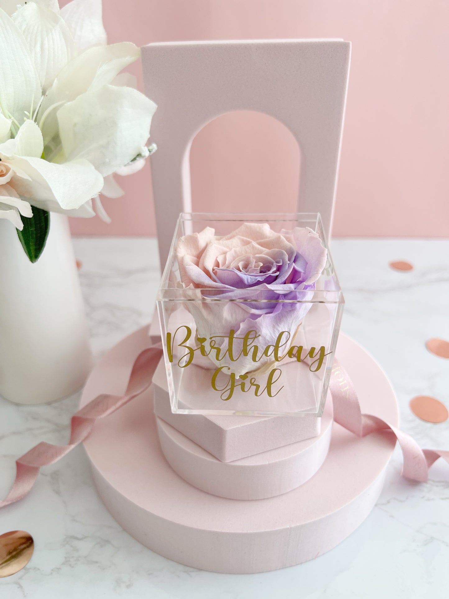 Birthday Girl - Preserved Rose