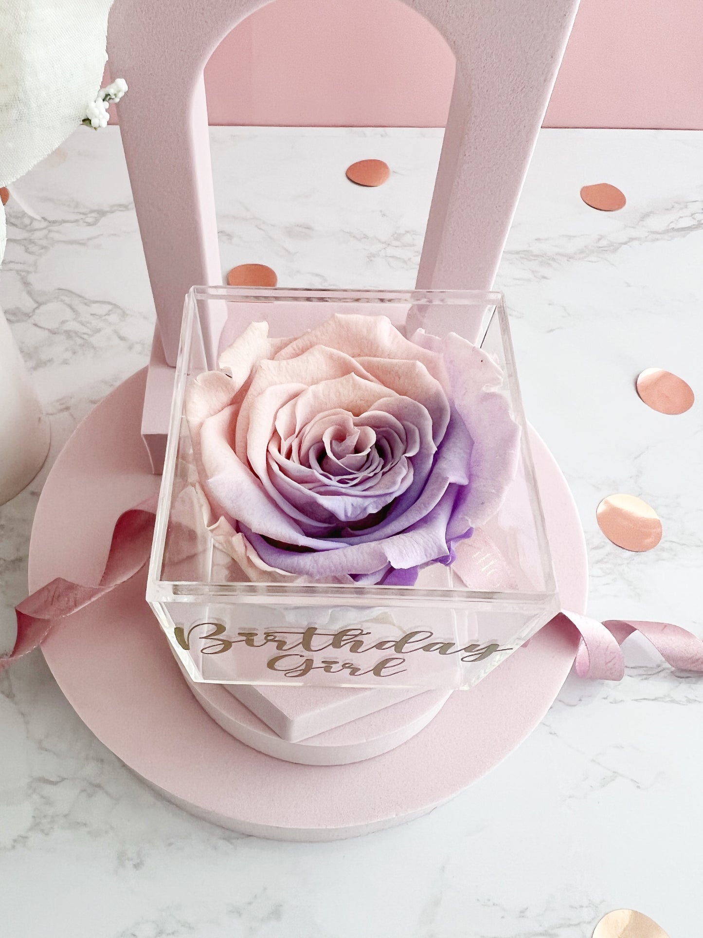 Birthday Girl - Preserved Rose
