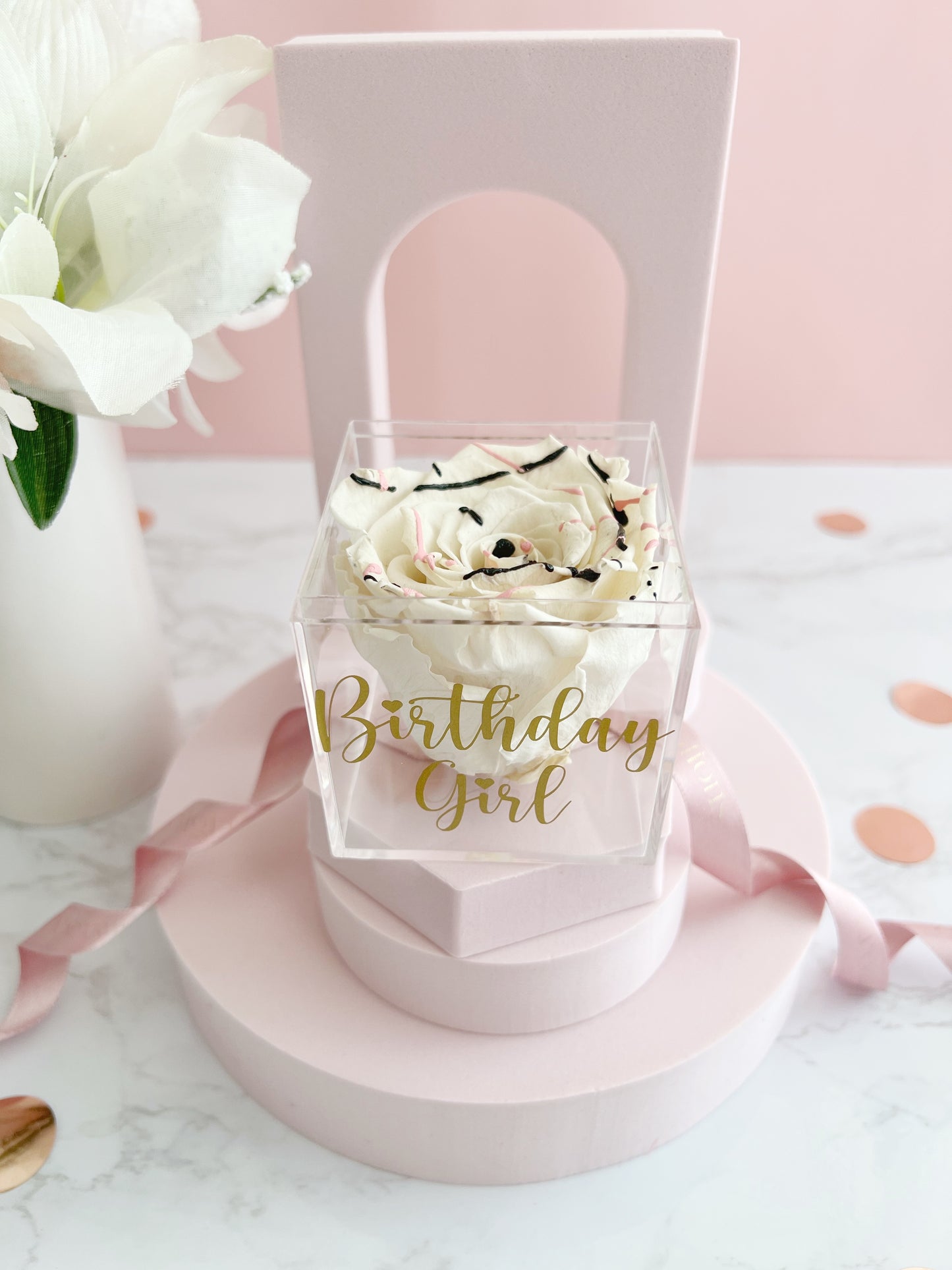 Birthday Girl - Preserved Rose