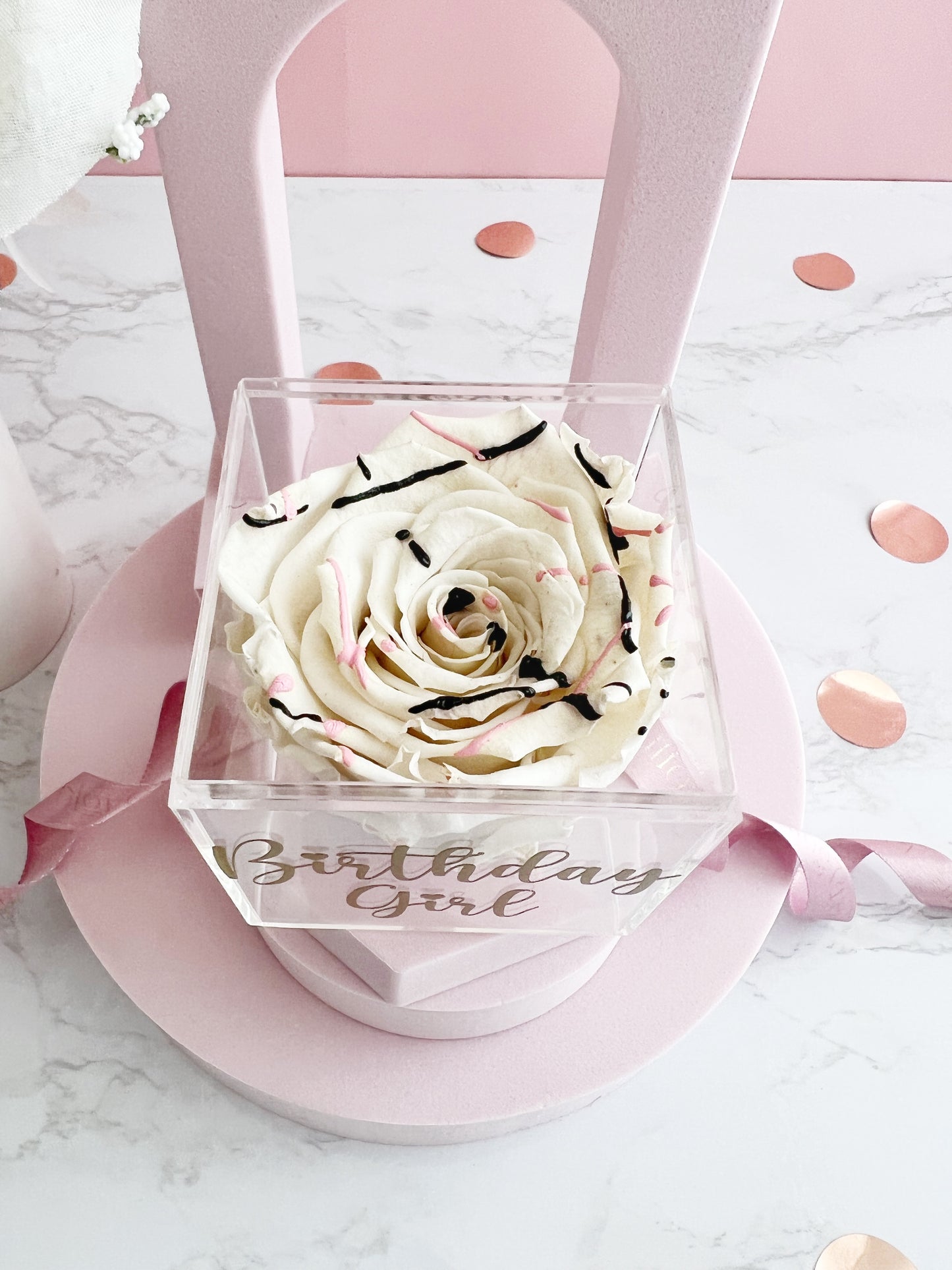 Birthday Girl - Preserved Rose
