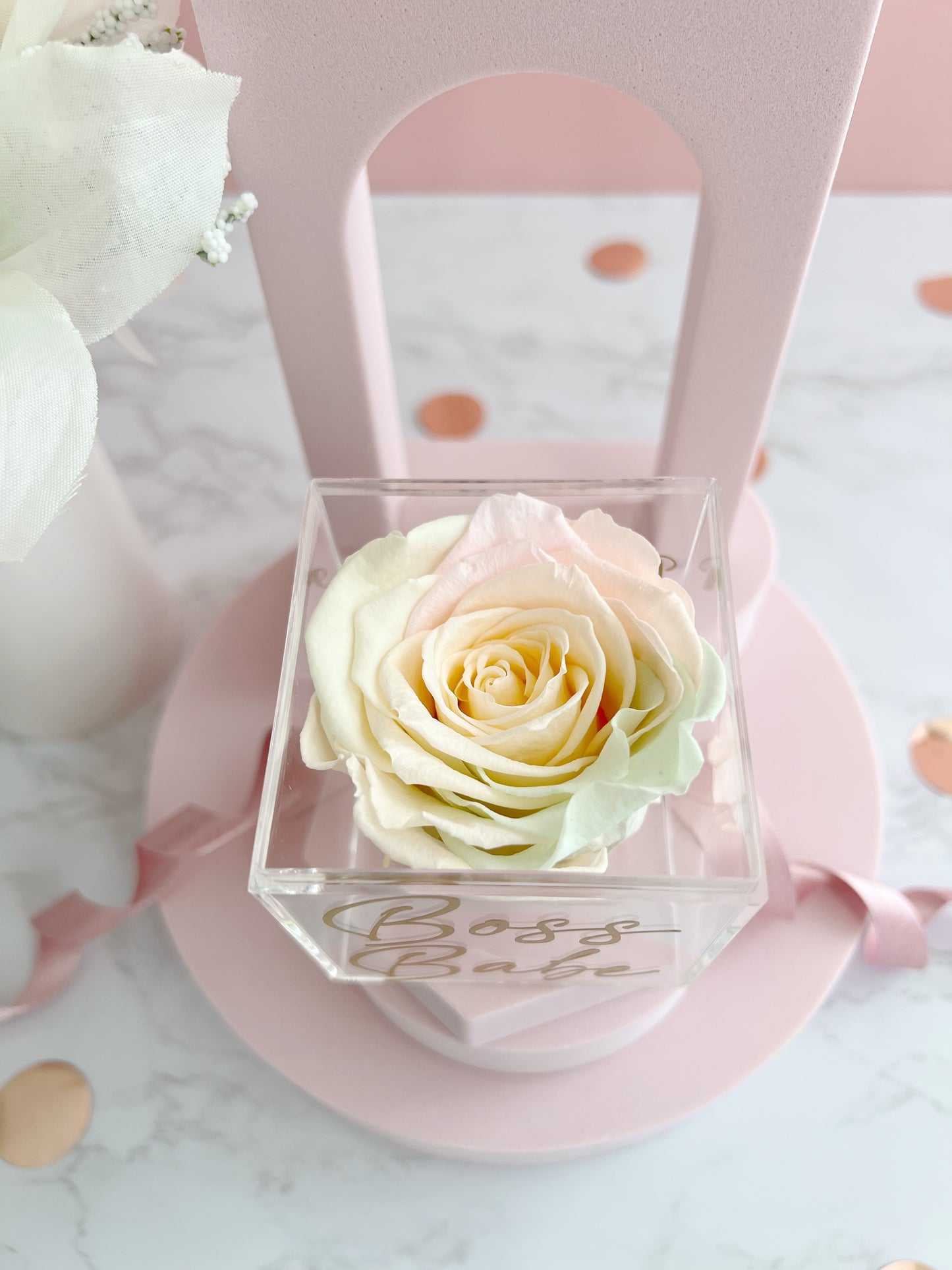 Boss Babe - Preserved Rose