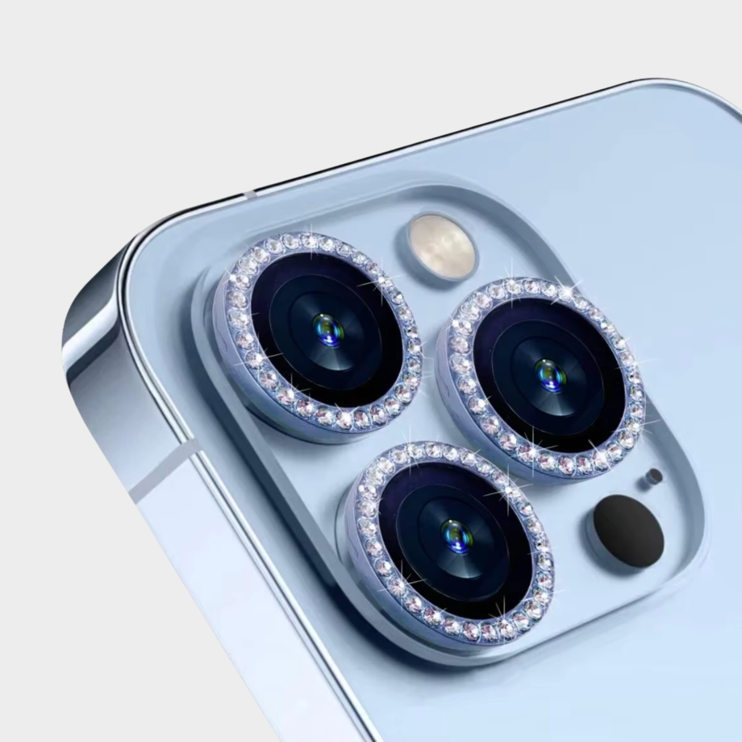 Blue Diamond Phone Camera Lens Protector