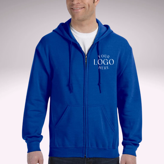 Gildan Adult Heavy Blend Full-Zip Hooded Sweatshirt