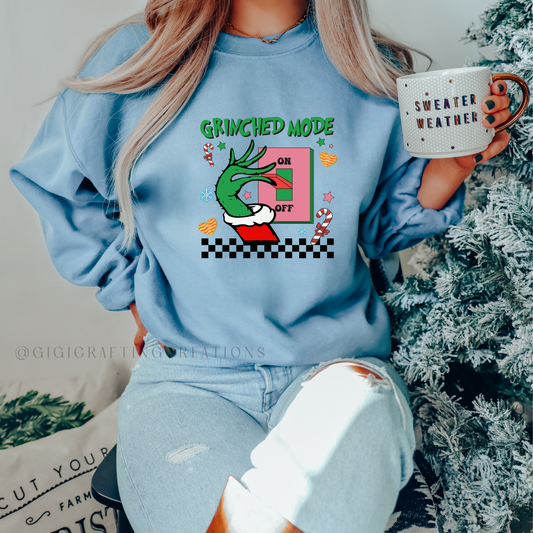 Grinch Mode Crewneck