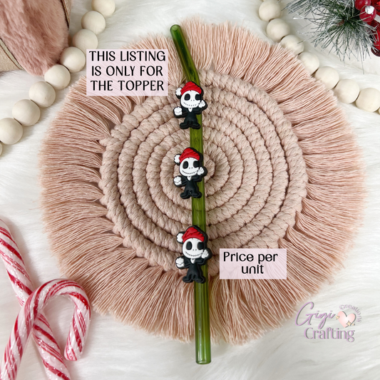 Baby Jack Christmas Straw Toppers Charm