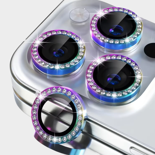 Dazzling Diamond Phone Camera Lens Protector