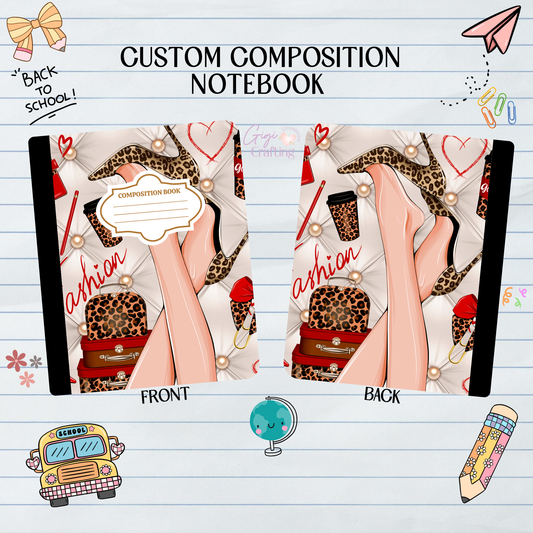 Fashion Legs - Composition Notebook