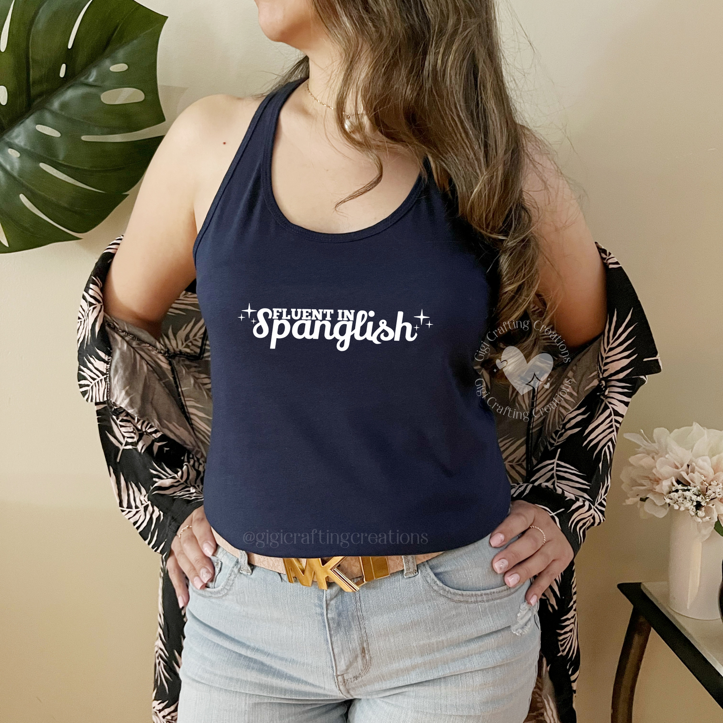 Fluent in Spanglish Tank Top