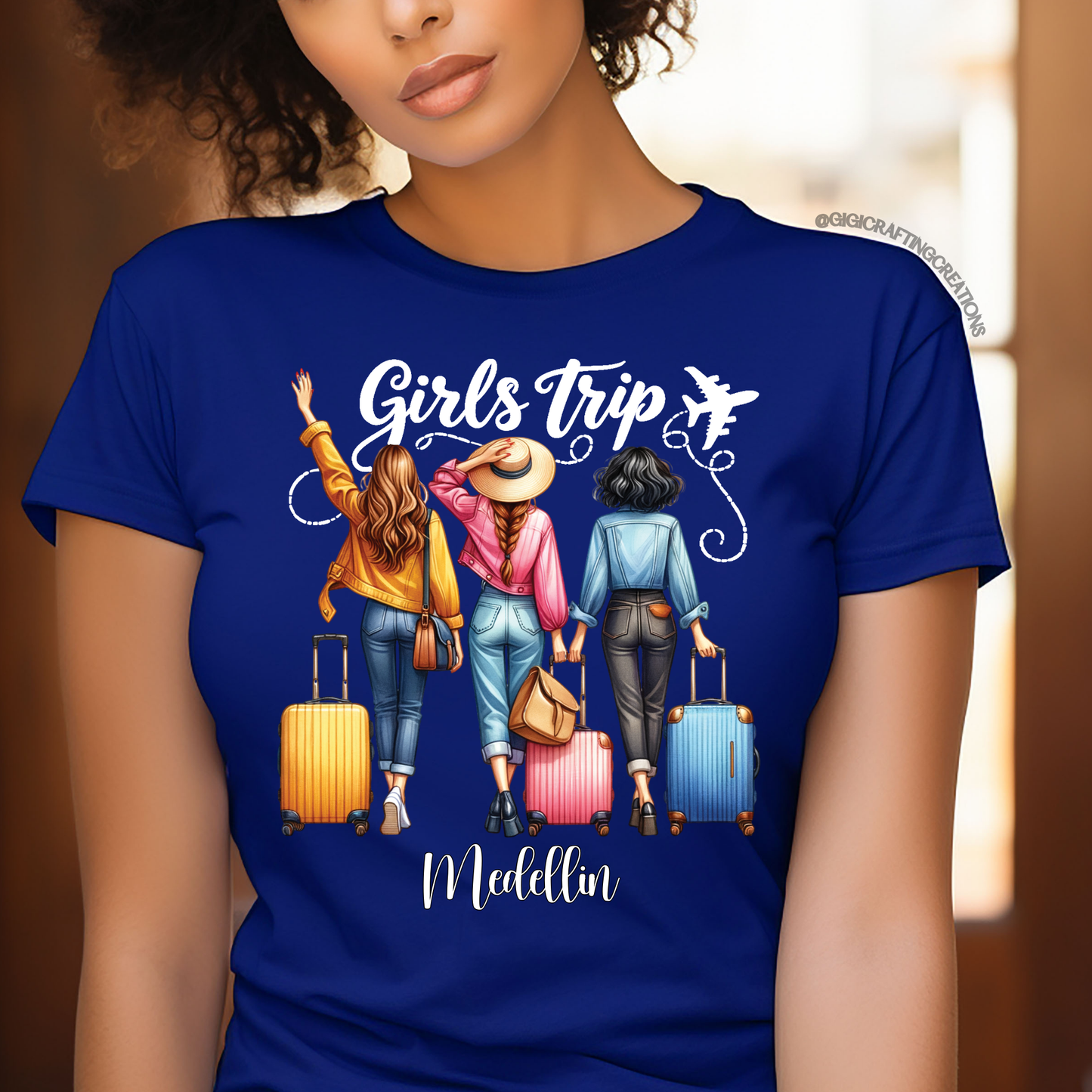 Girls Trip Holidays Besties Matching Shirts Unisex