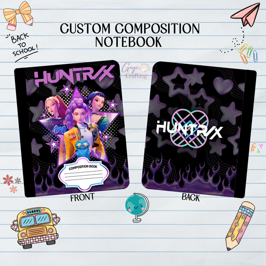 Pop Star Girls Singers - Composition Notebook