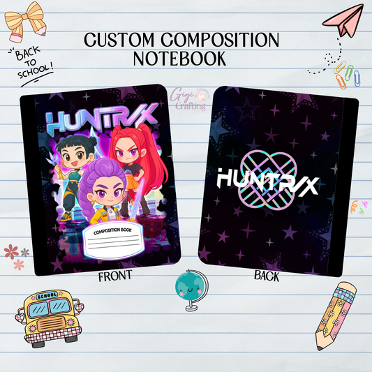 Idol Girls Pop Stars - Composition Notebook