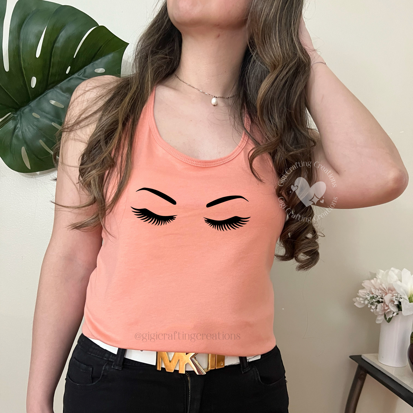 Lashes Tank Top