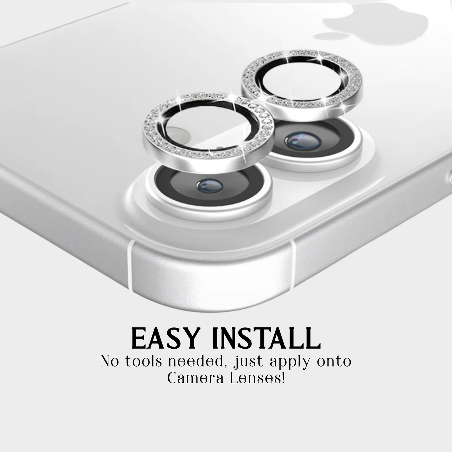 Dazzling Diamond Phone Camera Lens Protector