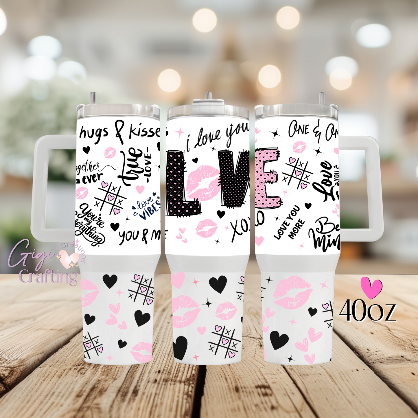 Love Valentine XoXo - 40oz Tumbler