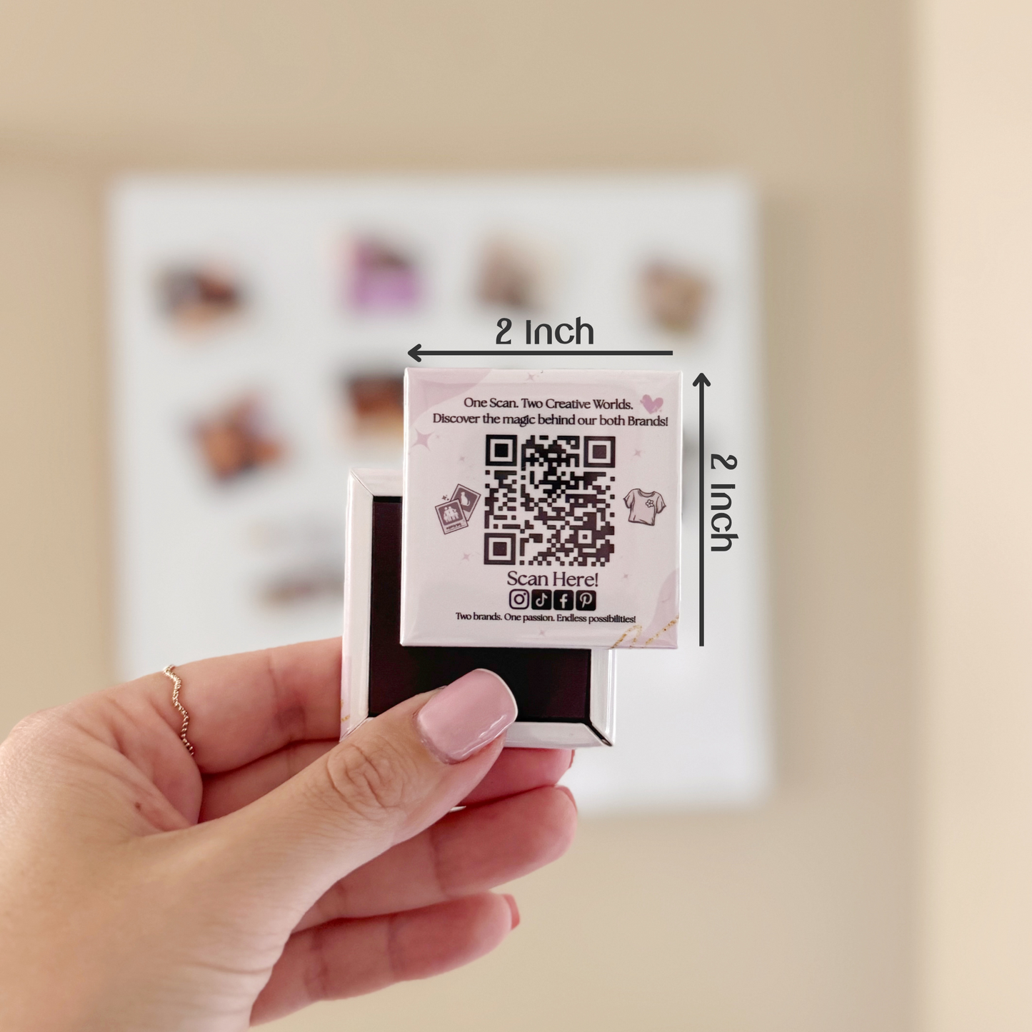 Bulk Order Square Photo Magnets