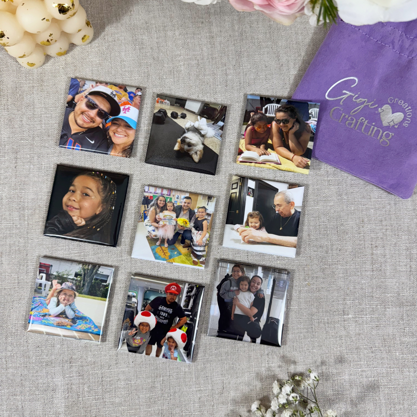 Custom Photo Magnets 2x2