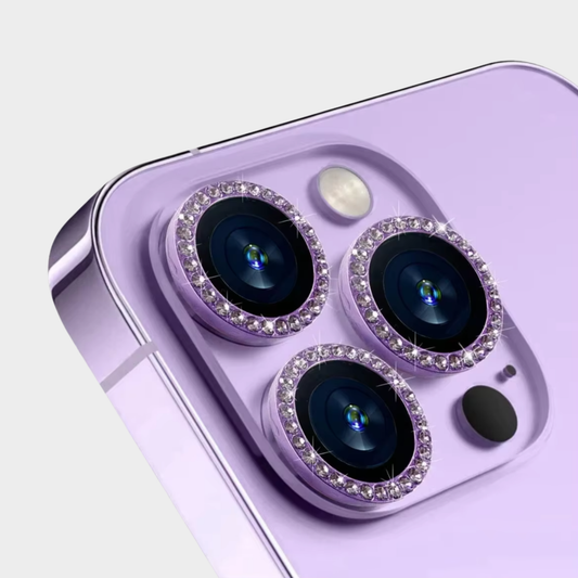 Purple Diamond Phone Camera Lens Protector