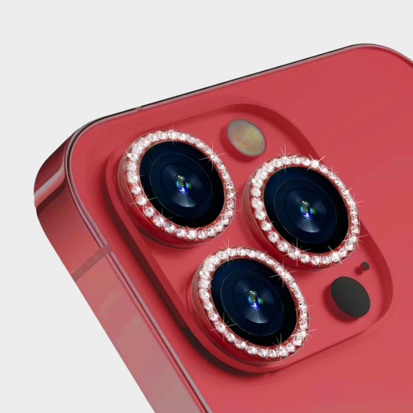 Red Diamond Phone Camera Lens Protector