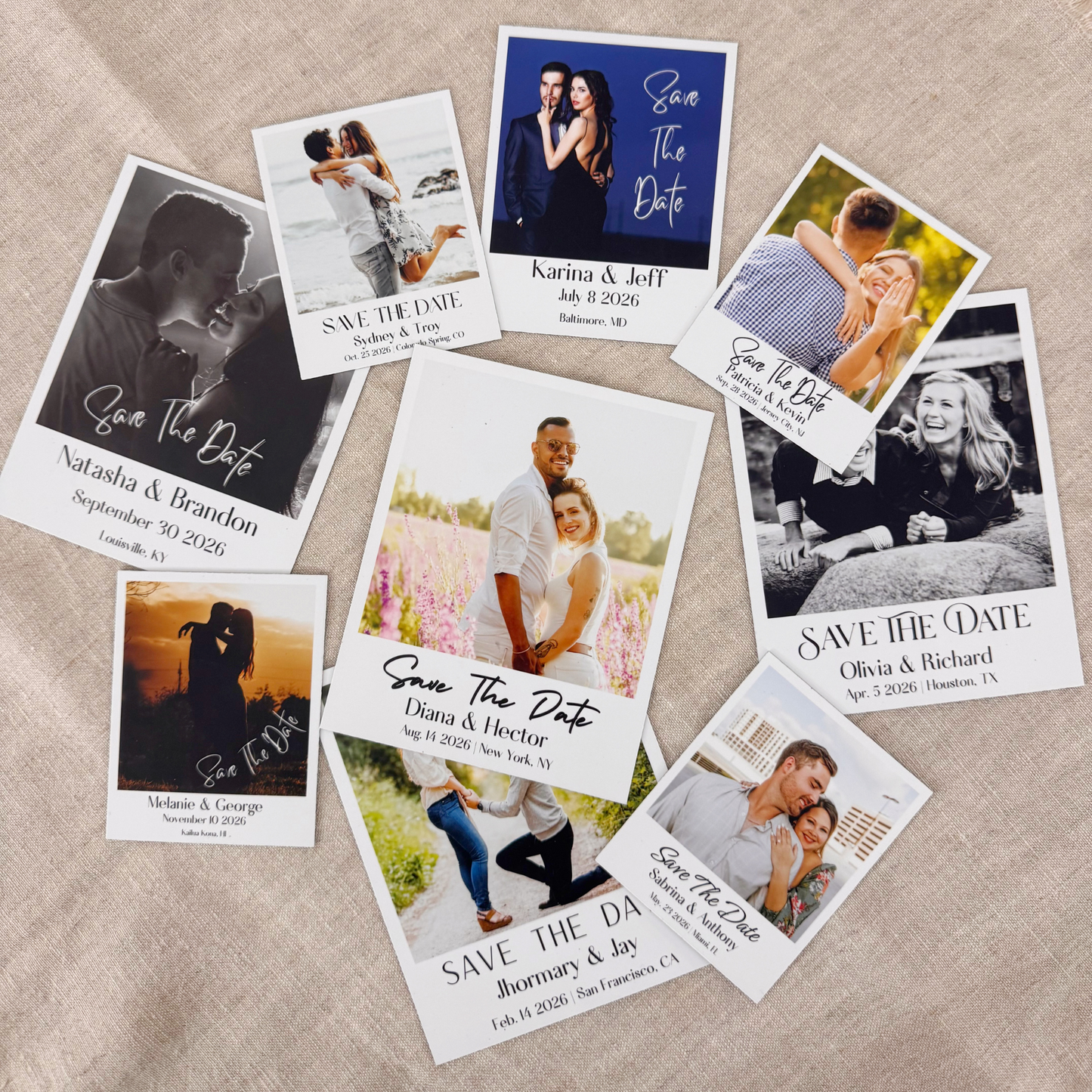 Save The Date Magnets