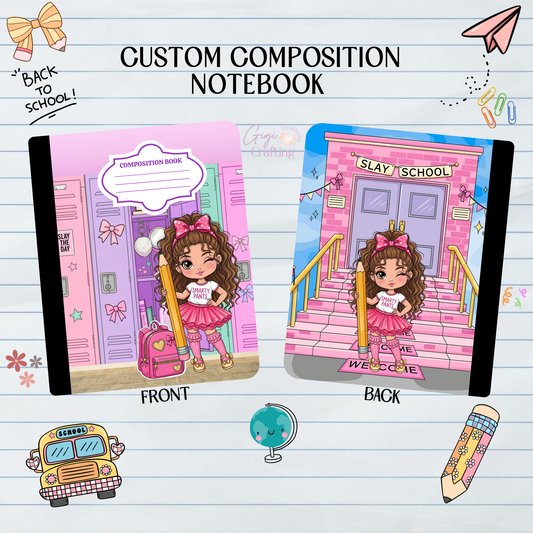 Smarty Pants Girl - Composition Notebook
