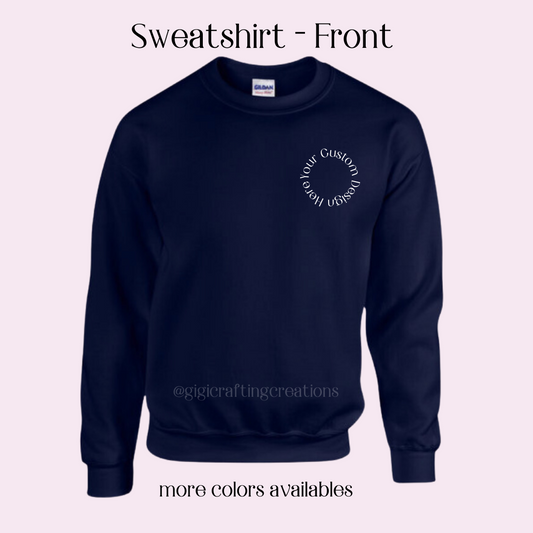 Custom Unisex Crewneck Sweatshirt