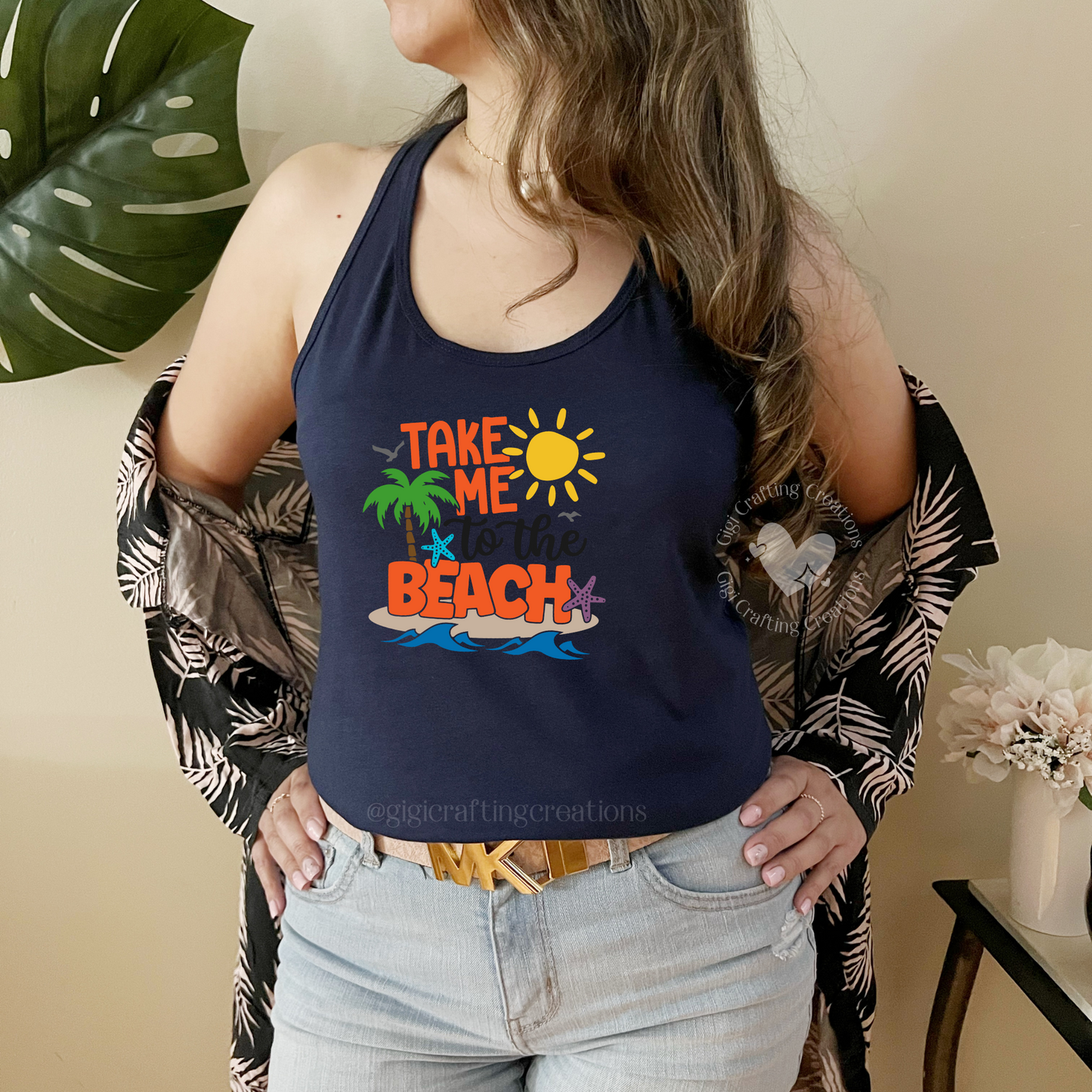 Take me to the beach Tank Top