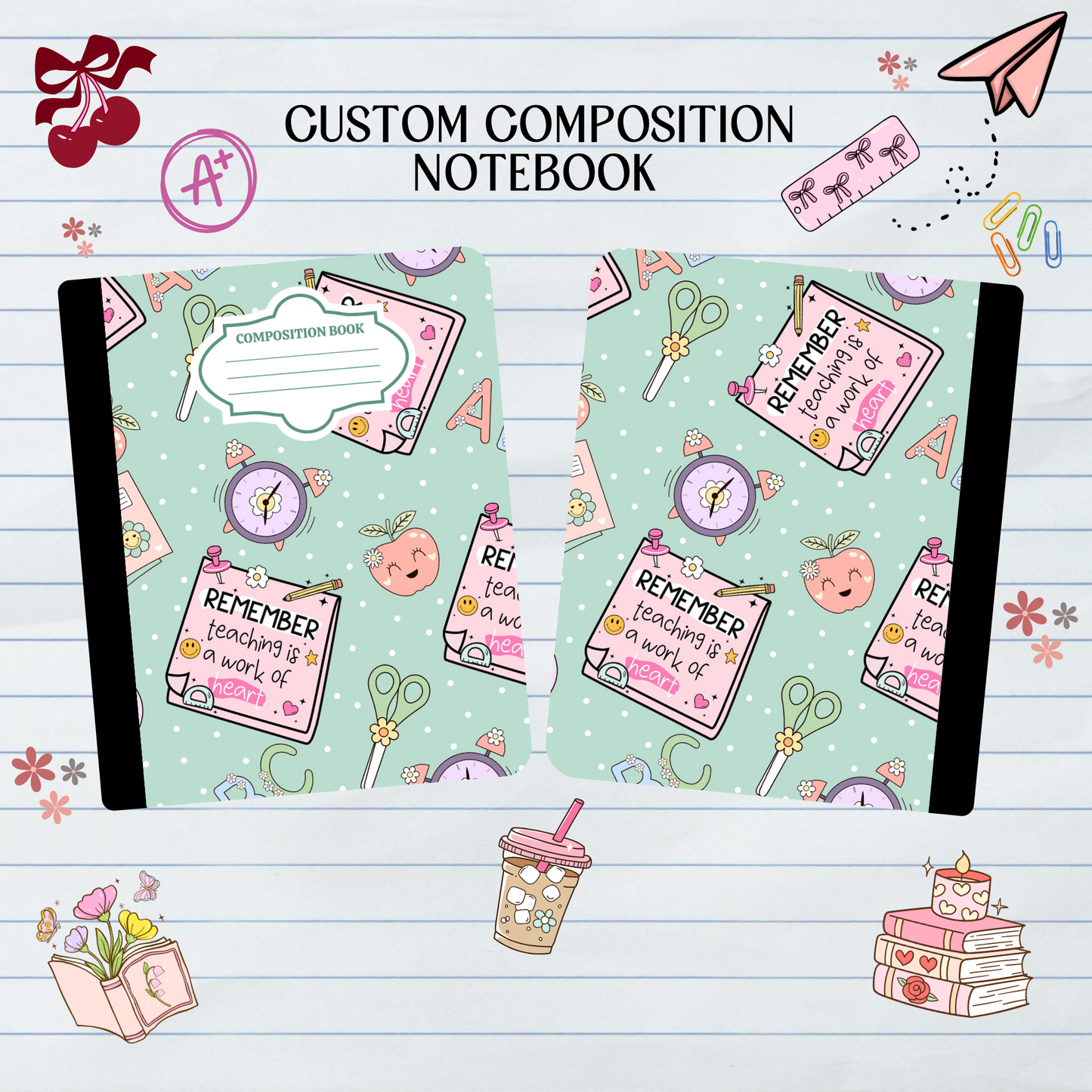 Teacher Affirmation Remember Note - Composition Notebook