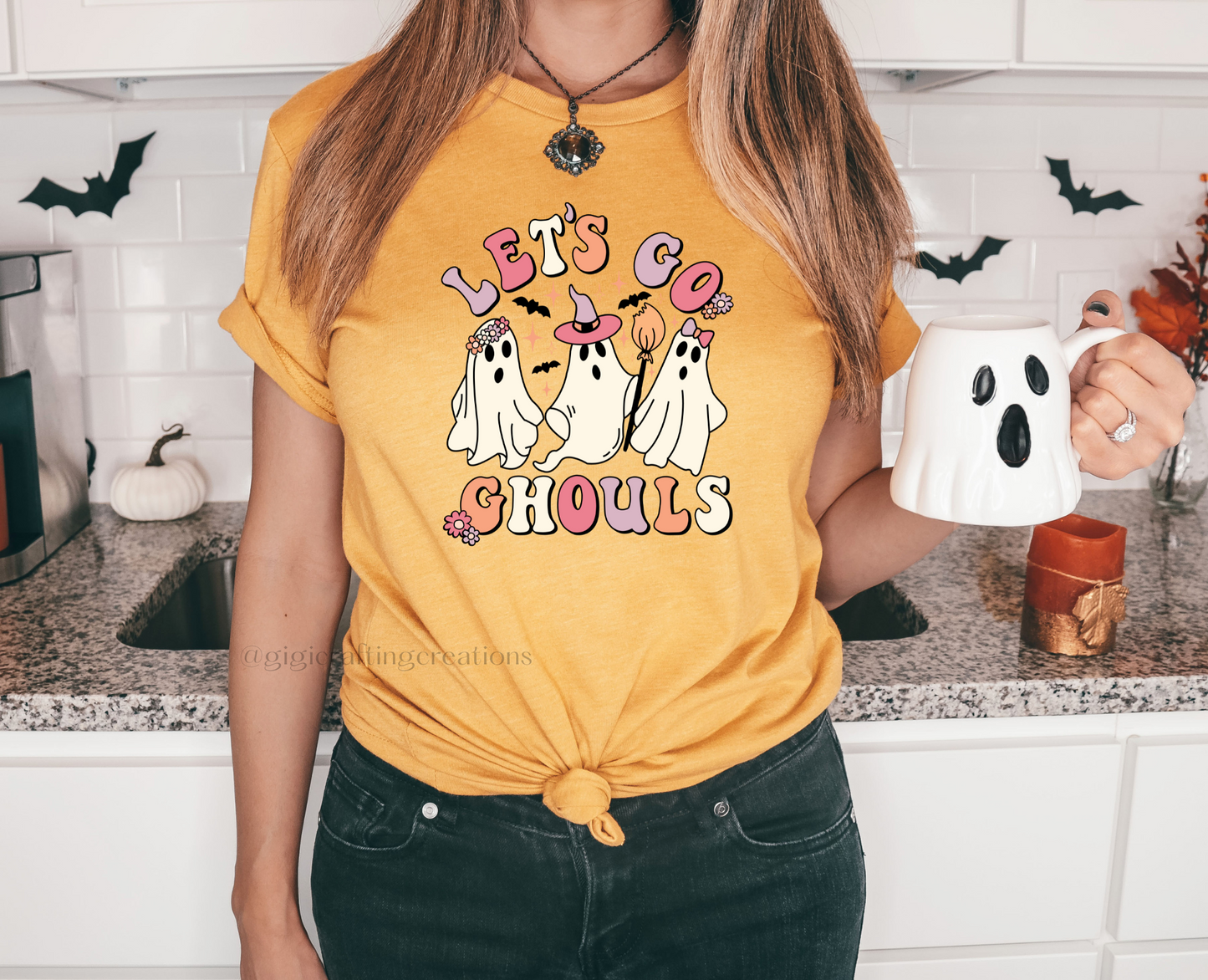 Lets Go Ghouls Relaxed Unisex T-shirt