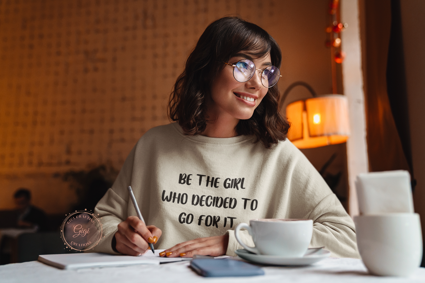 Be The Girl Who Decided to Go For It Crewneck
