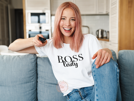 Boss Lady Relaxed Unisex T-shirt