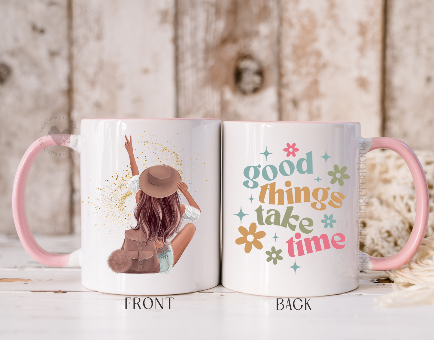Good Things Take Time Coffee Mug