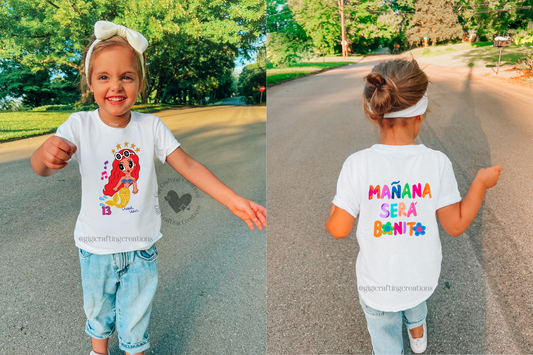 Kids MSB Sirenita Front & Back T-shirt