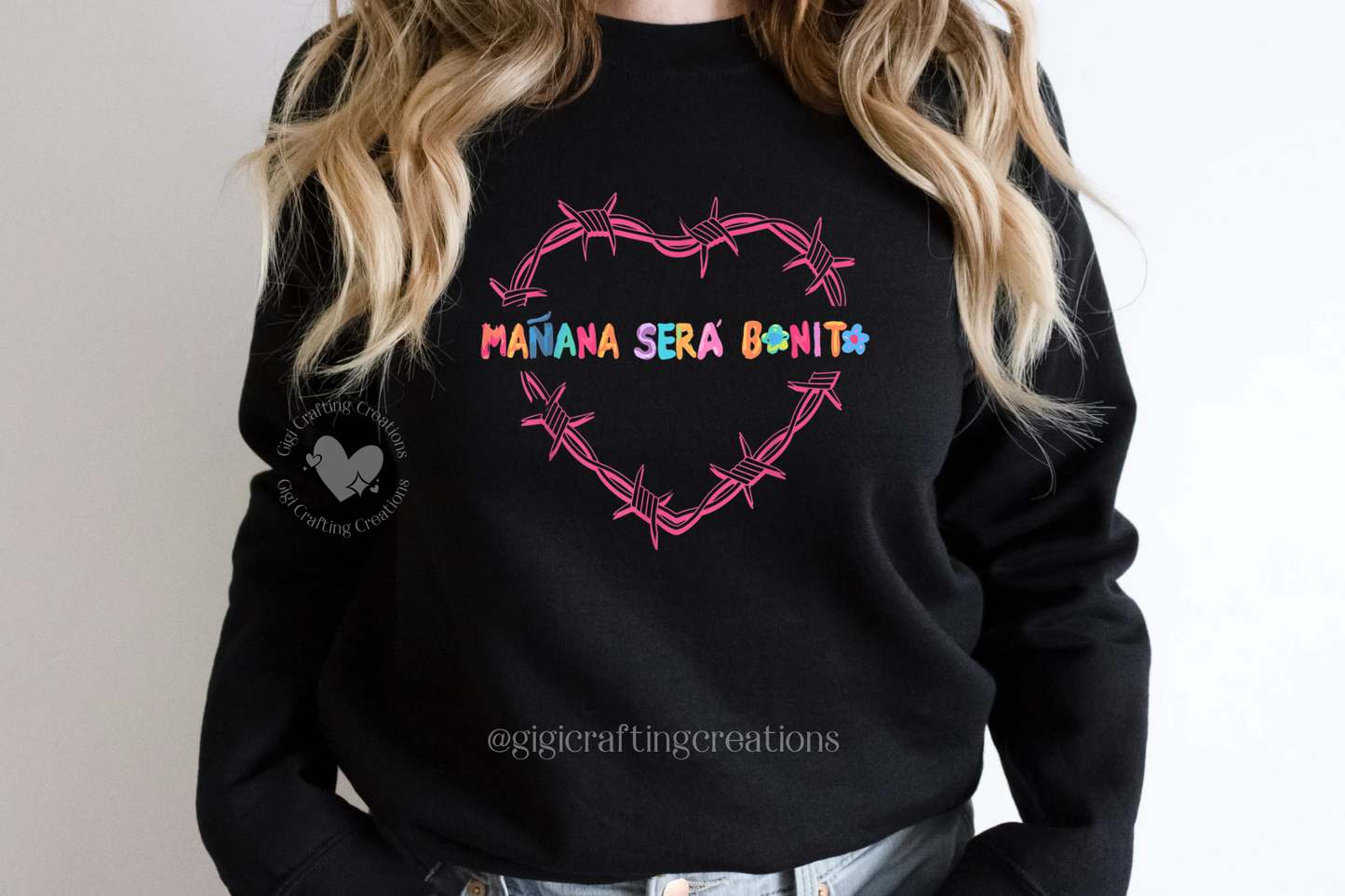 Mañana Sera Bonito Heart Sweatshirt