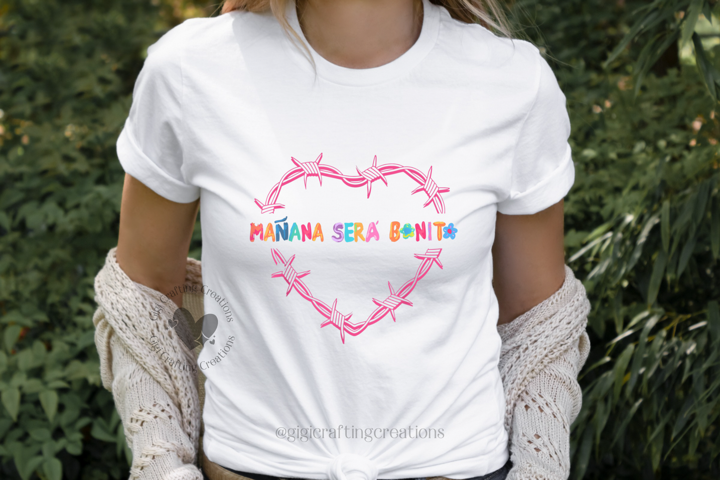 Mañana Sera Bonito Heart T-shirt
